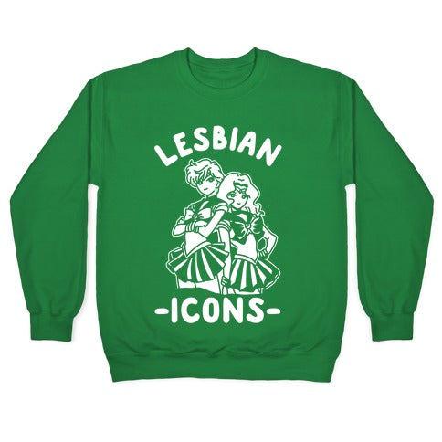 Lesbian Icons Crewneck Sweatshirt