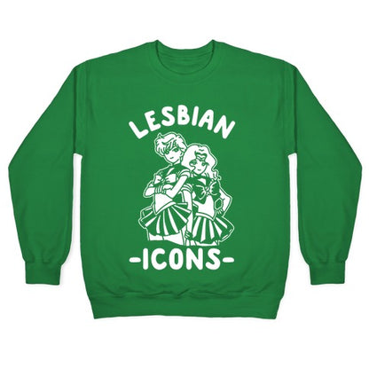 Lesbian Icons Crewneck Sweatshirt