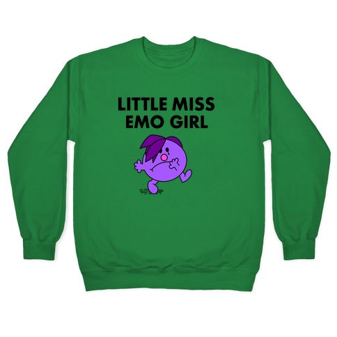 Little Miss Emo Crewneck Sweatshirt