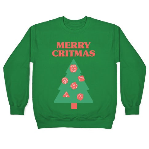 Merry Critmas Crewneck Sweatshirt