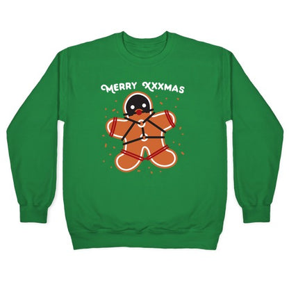 Merry XXXmas Gingerbread Crewneck Sweatshirt