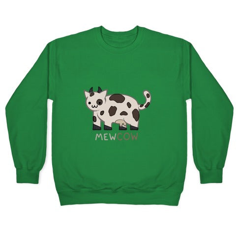 Mew Cow Crewneck Sweatshirt