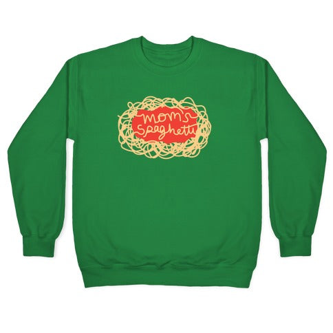Mom's Spaghetti Crewneck Sweatshirt