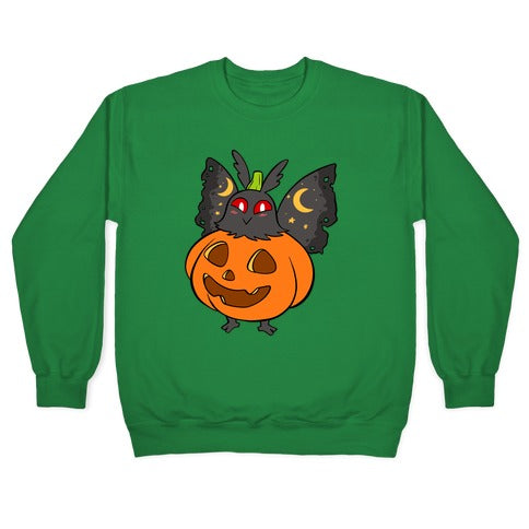 Mothman Pumpkin Crewneck Sweatshirt