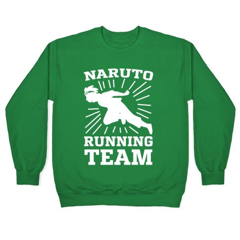 Naruto Running Team Crewneck Sweatshirt