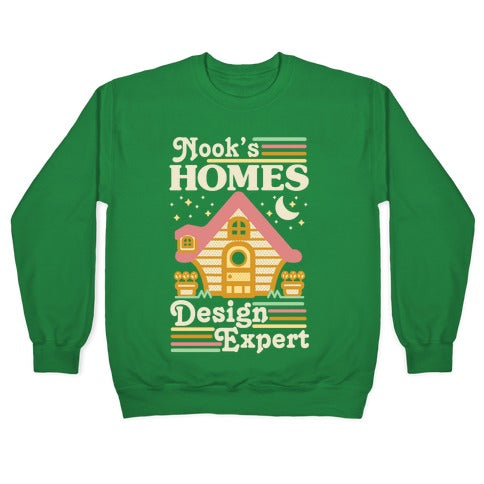 Nook's Homes Design Expert Crewneck Sweatshirt