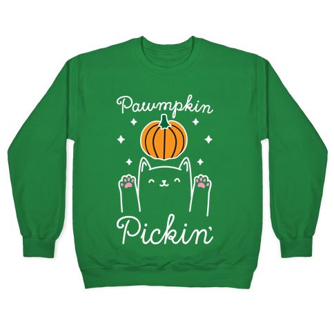 Pawmpkin Pickin' Crewneck Sweatshirt