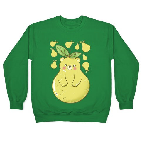 Pear Bear Crewneck Sweatshirt
