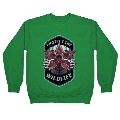 Protect The Wildlife Demogorgon Crewneck Sweatshirt