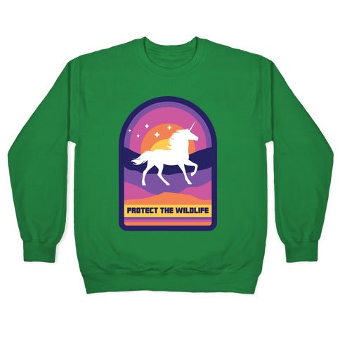 Protect The Wildlife (Unicorn) Crewneck Sweatshirt