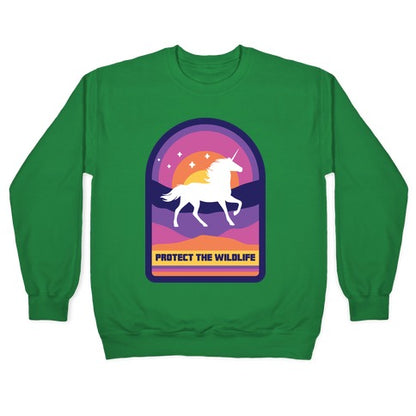 Protect The Wildlife (Unicorn) Crewneck Sweatshirt