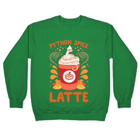 Python Spice Latte Crewneck Sweatshirt