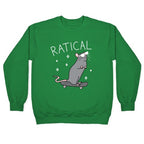  Ratical Rat Crewneck Sweatshirt