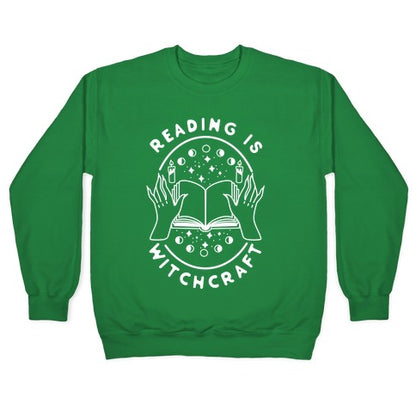 Reading is Witchcraft Crewneck Sweatshirt