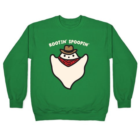 Rootin' Spoopin' Cowboy Ghost Crewneck Sweatshirt