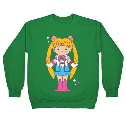 Sailor Moon Pocket Parody Crewneck Sweatshirt