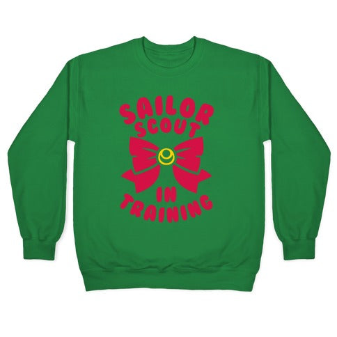 Sailor Scout In Training Crewneck Sweatshirt