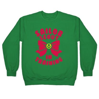 Sailor Scout In Training Crewneck Sweatshirt