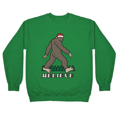 Santa Sasquatch Crewneck Sweatshirt