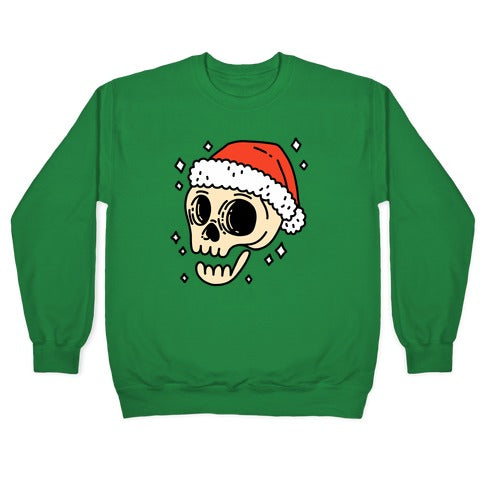 Santa Skull Crewneck Sweatshirt