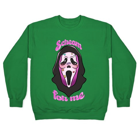 Scream For Me Crewneck Sweatshirt