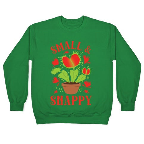 Small And Snappy Crewneck Sweatshirt