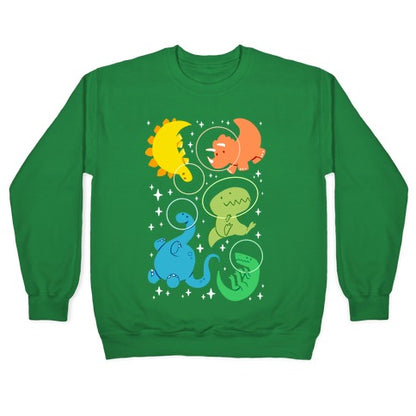 Space Dinos Crewneck Sweatshirt