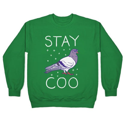 Stay Coo Pigeon Crewneck Sweatshirt