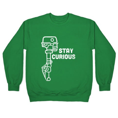 Stay Curious (Mars Rover) Crewneck Sweatshirt
