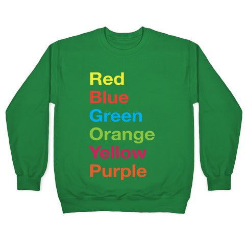 The Colors Crewneck Sweatshirt