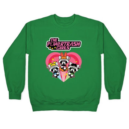 The Powertrash Girls Crewneck Sweatshirt