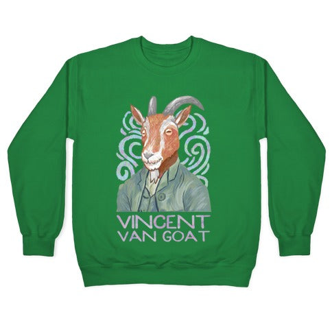 Vincent Van Goat Crewneck Sweatshirt