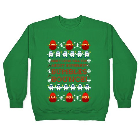Yukon Cornelius and Bumble Ugly Sweater Crewneck Sweatshirt