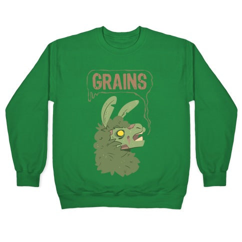 Zombie Llama Crewneck Sweatshirt