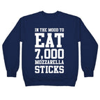 7,000 Mozzarella Sticks Crewneck Sweatshirt
