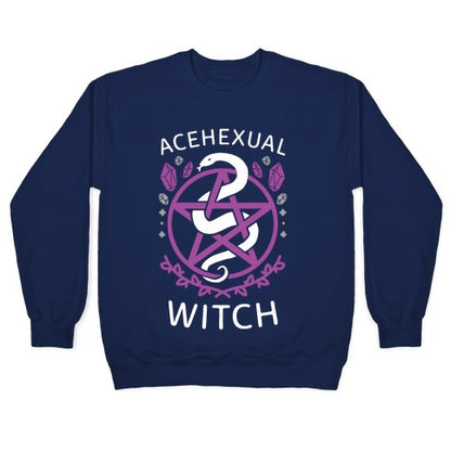 Acehexual Witch Crewneck Sweatshirt