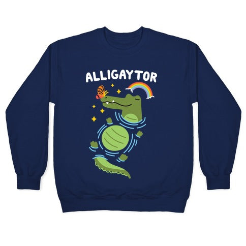 Alligaytor (Gay Alligator) Crewneck Sweatshirt