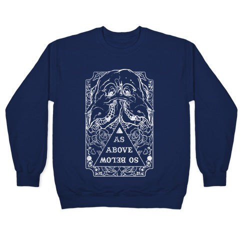 As Above So Below Crewneck Sweatshirt