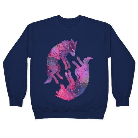 Astronaut Dogs Belka & Strelka Crewneck Sweatshirt