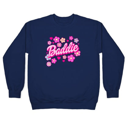 Baddie Barbie Parody Crewneck Sweatshirt