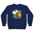 Bee With Knife Crewneck Sweatshirt