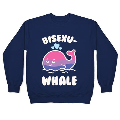 Bisexu-WHALE Crewneck Sweatshirt