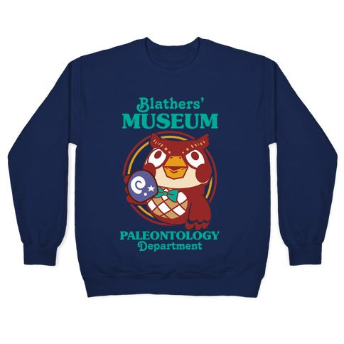 Blathers' Museum Paleontology Department Crewneck Sweatshirt