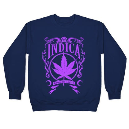 Cannabis Indica Crewneck Sweatshirt