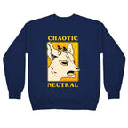 Chaotic Neutral Goat Crewneck Sweatshirt