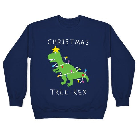 Christmas Tree Rex Crewneck Sweatshirt