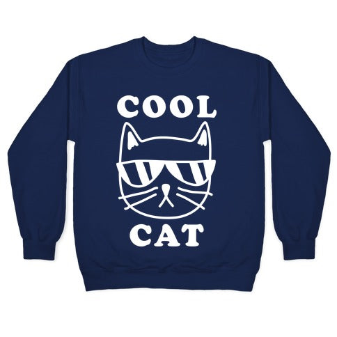 Cool Cat Crewneck Sweatshirt