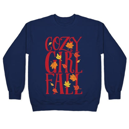 Cozy Girl Fall Crewneck Sweatshirt