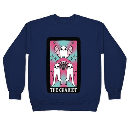 Creepy Cute Tarot : The Chariot Fresno Nightcrawler Crewneck Sweatshirt