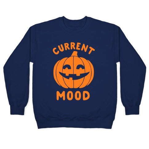 Current Mood: Halloween Crewneck Sweatshirt